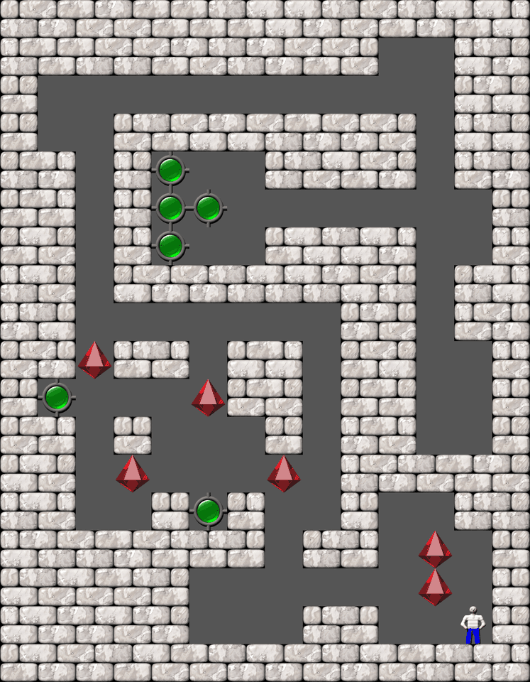 Sokoban Bugs1005 collections level 424